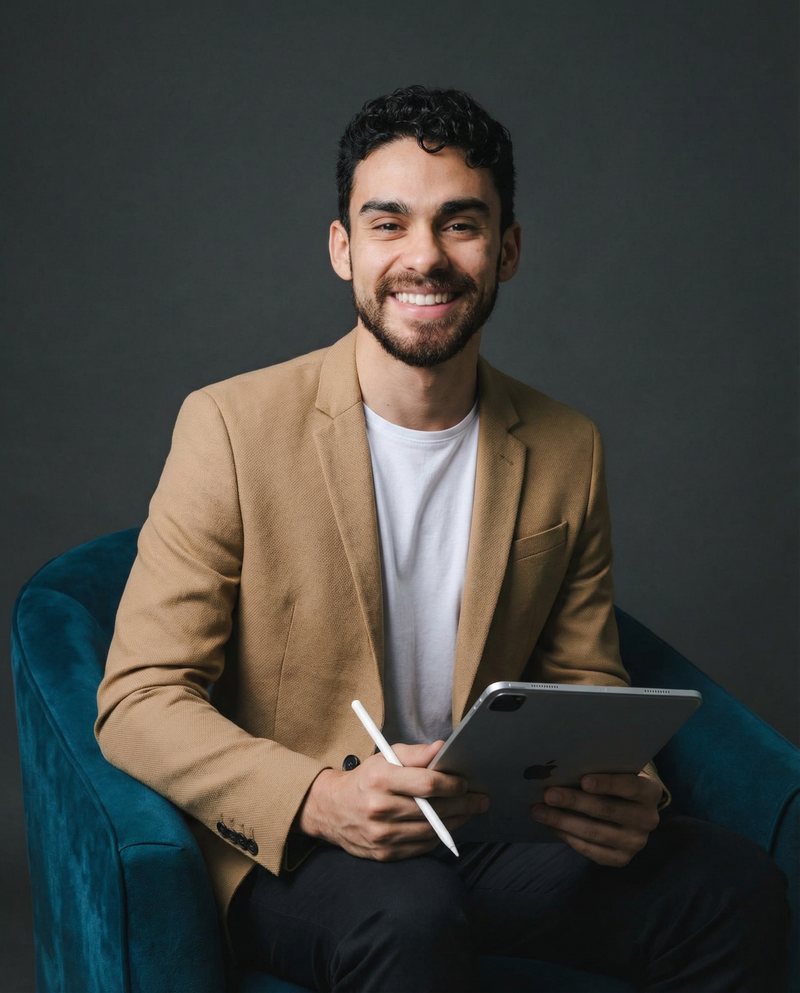 Retrato de Fábio Nascimento